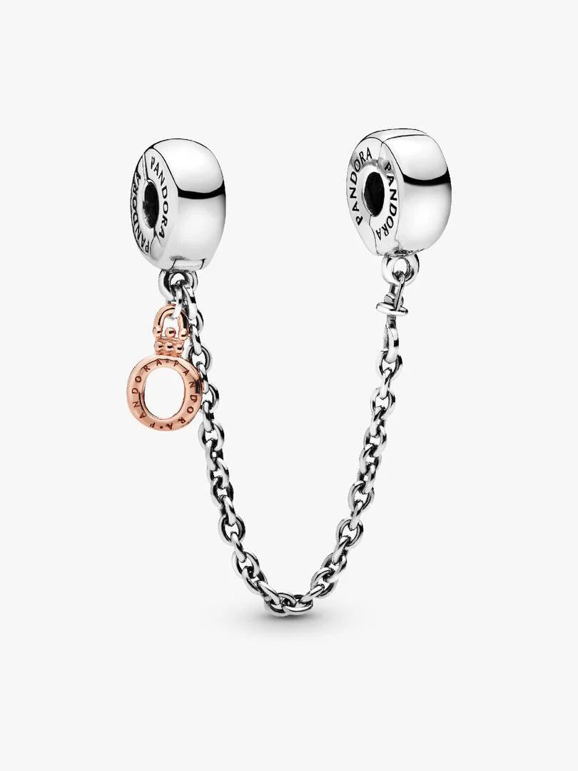 Crown O Safety Chain Charm