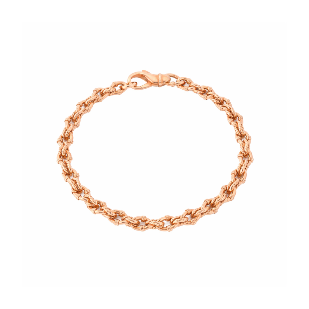 Fancy Rope Link Bracelet