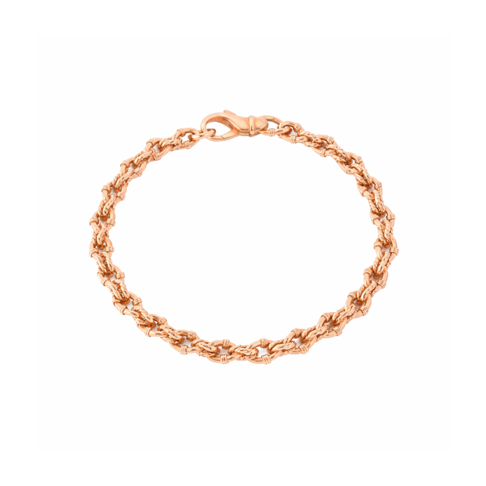 Fancy Rope Link Bracelet