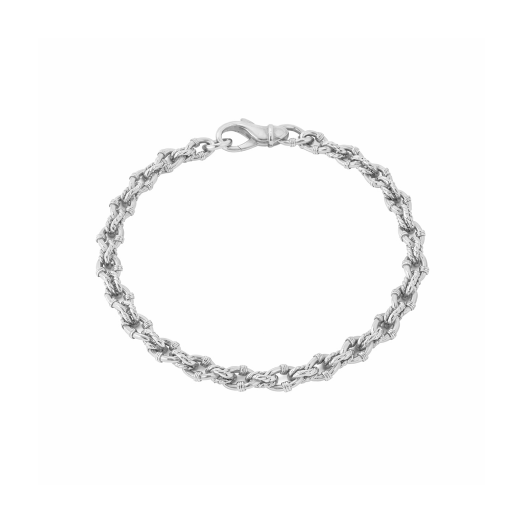 Fancy Rope Link Bracelet