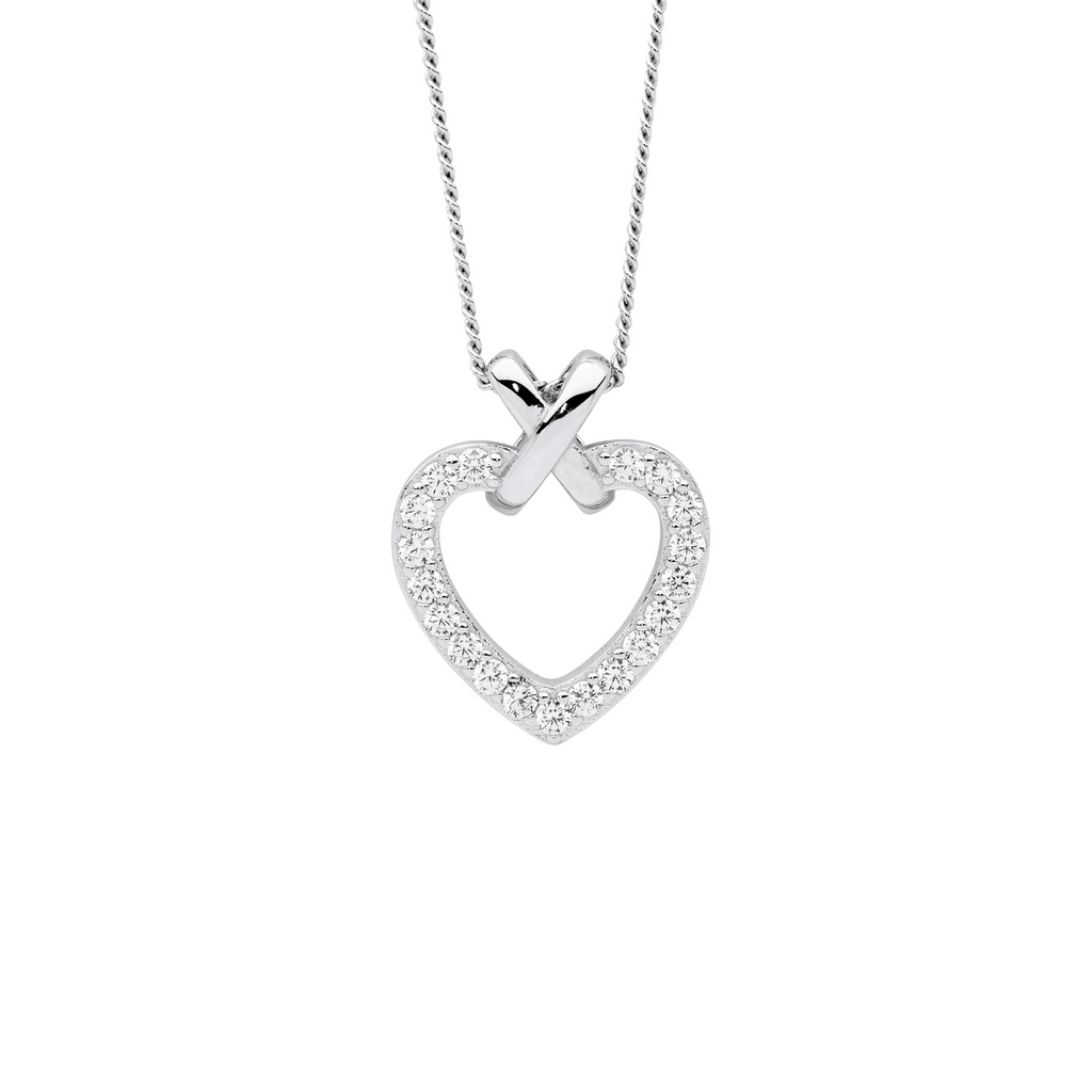 Sterling Silver Heart Necklace