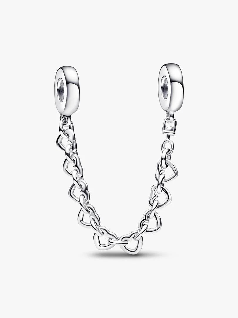 Linked Hearts Safety Chain