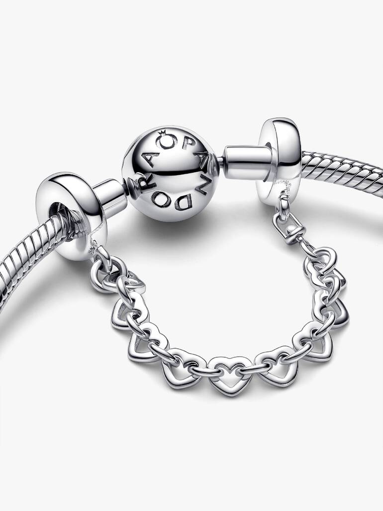 Linked Hearts Safety Chain
