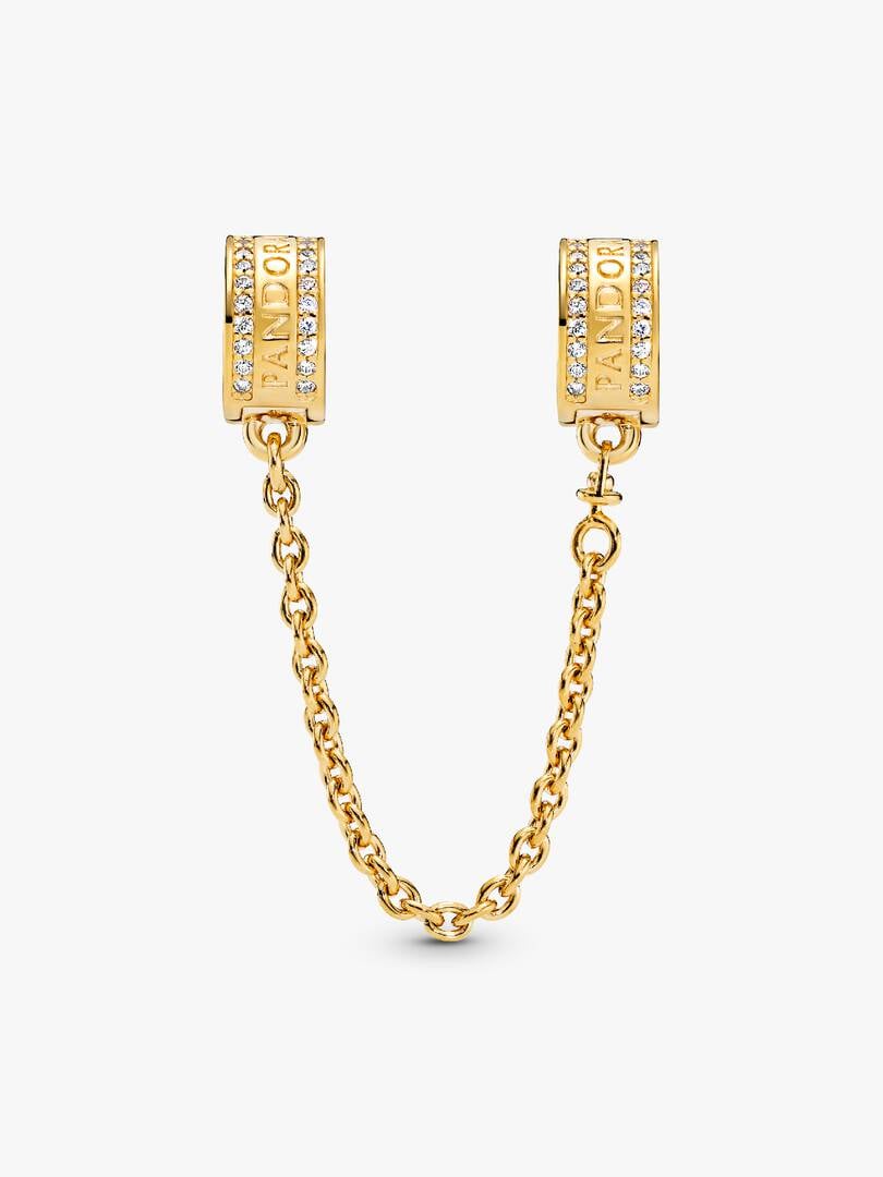 Pandora Logo Safety Chain