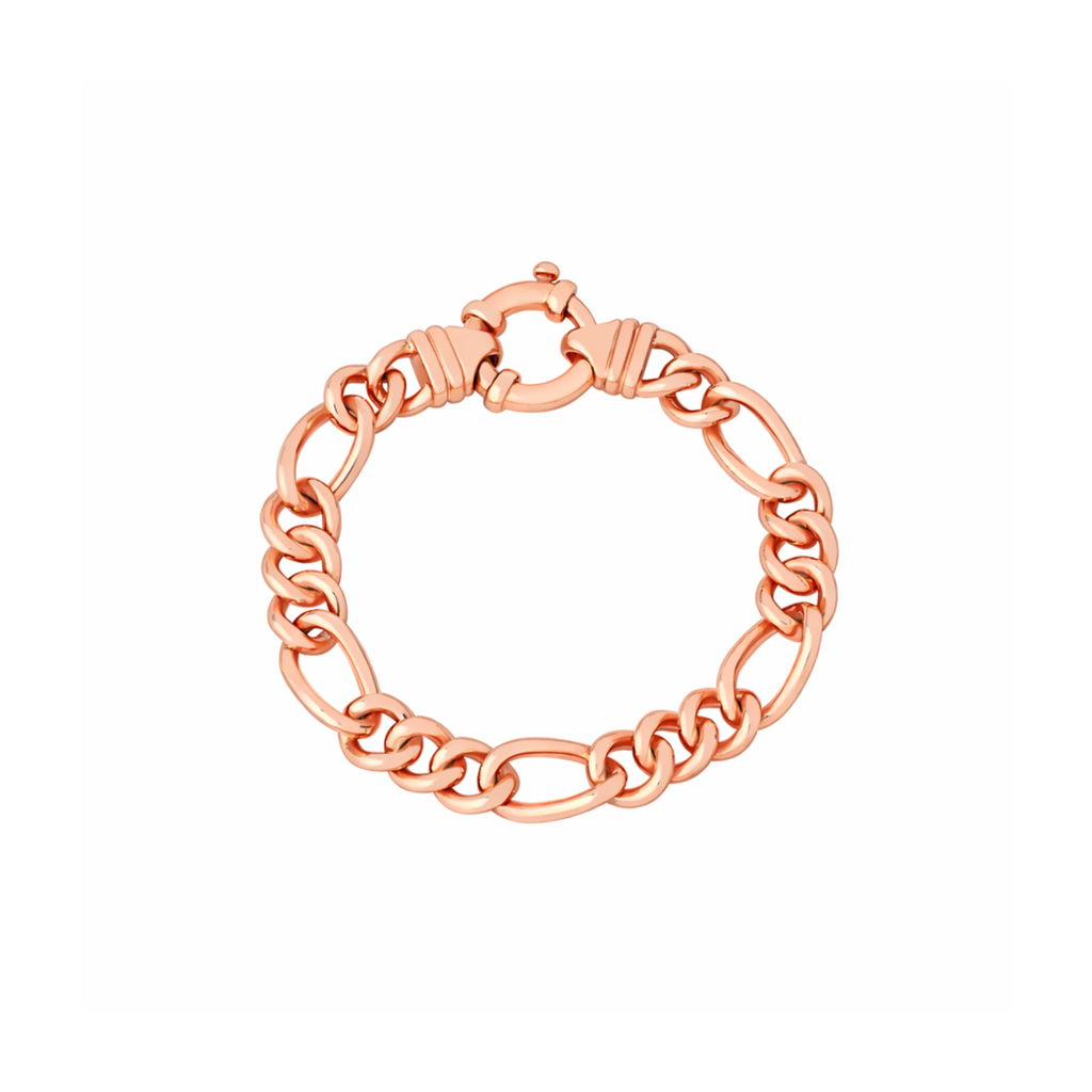 Heavy Long Figaro Bracelet
