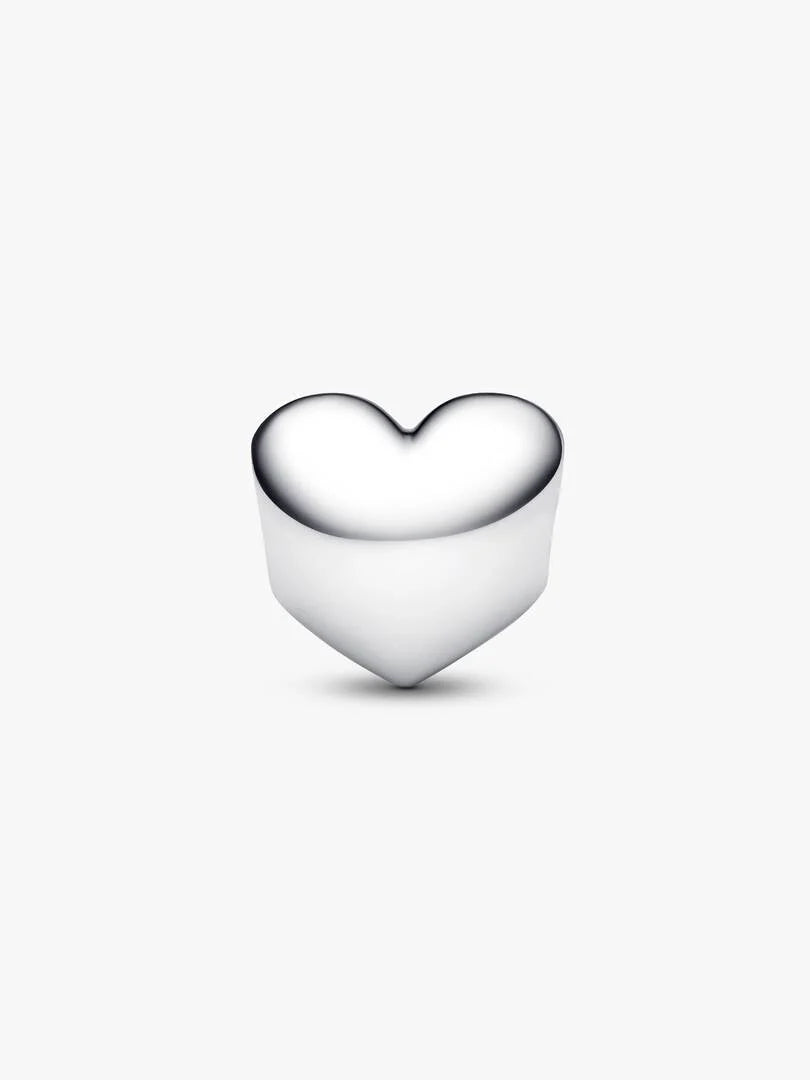 January Engravable Crystal Birthstone Heart Charm