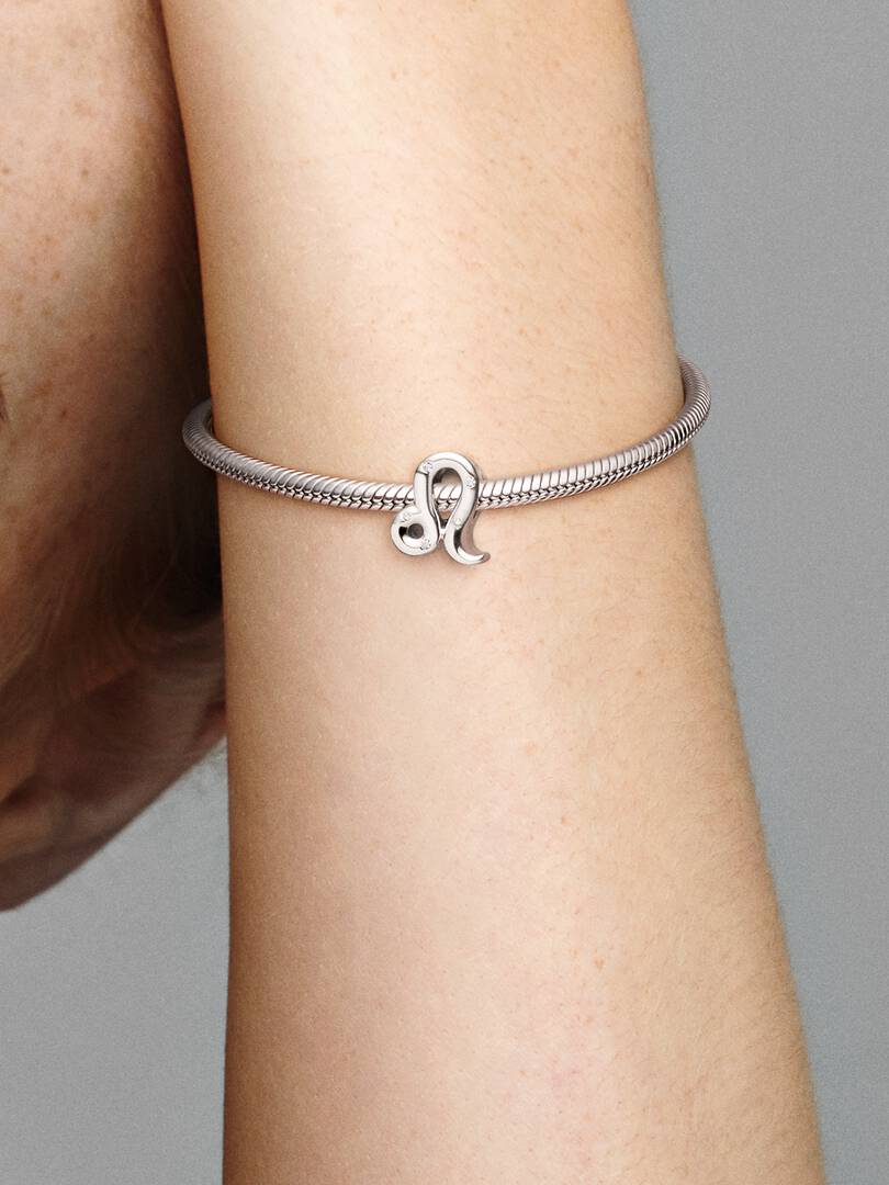Sparkling Leo Zodiac Charm